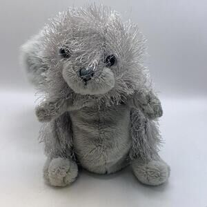 Ganz Webkinz Gray Squirrel HM203 Plush Stuffed Animal Toy Friend NO CODE 8" VGC‌
